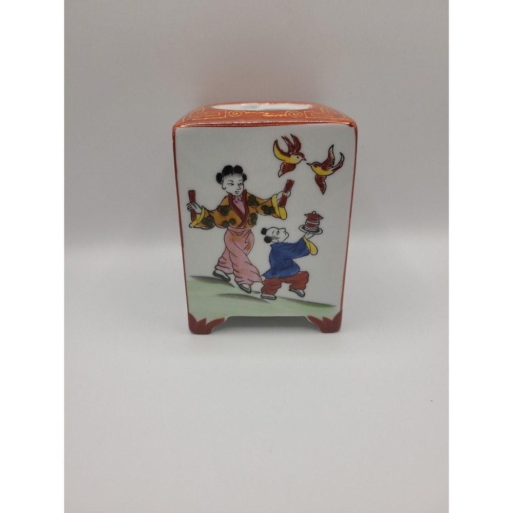 Antique‎ Chinese Porcelain Container - Picture 3 of 8